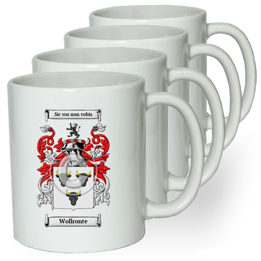 Wollronte Coffee mugs (set of four)