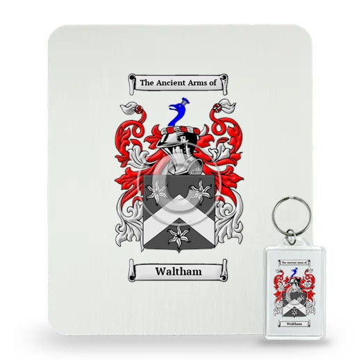 Waltham Mouse Pad and Keychain Combo Package