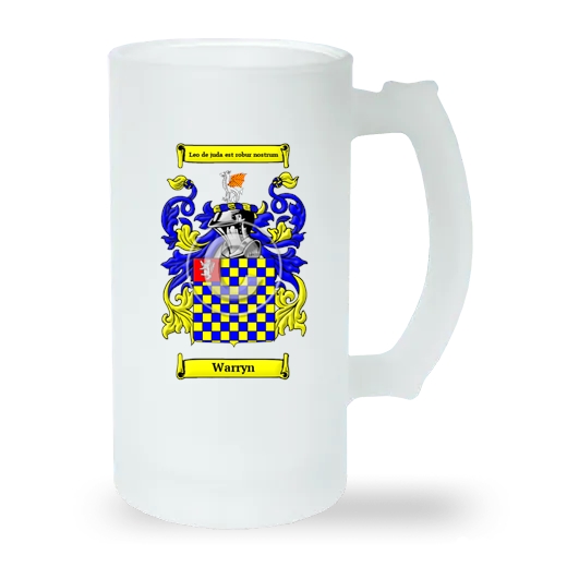 Warryn Frosted Beer Stein