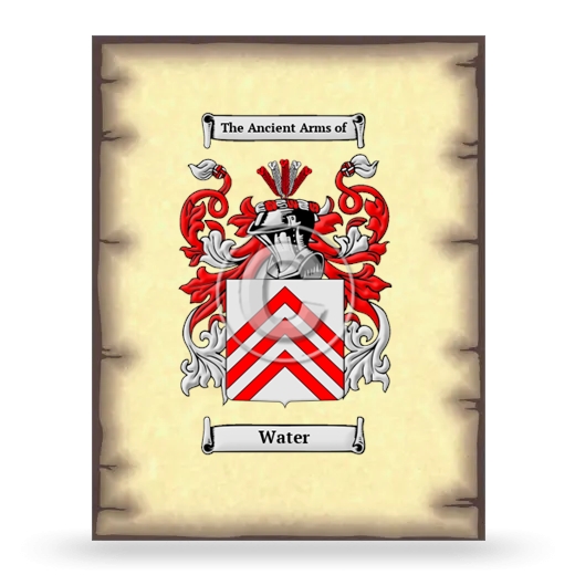 Water Coat of Arms Print