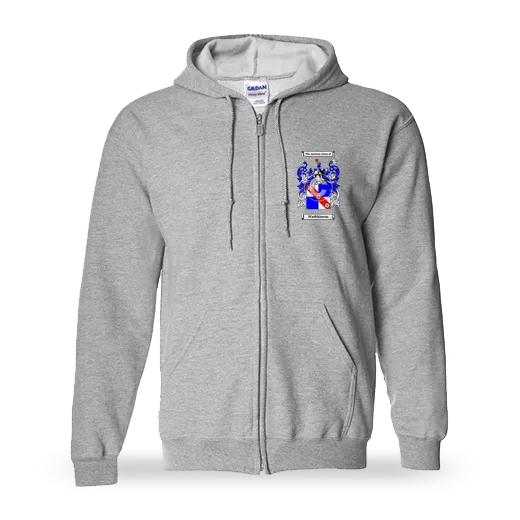 Wadtkinson Unisex Coat of Arms Zip Sweatshirt