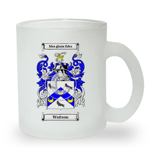 Waitson Frosted Glass Mug