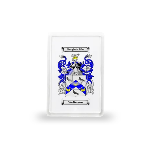 Wolterson Coat of Arms Magnet