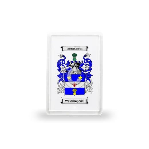 Wawchopedal Coat of Arms Magnet