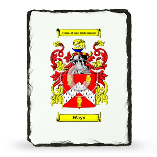 Wayn Coat of Arms Slate