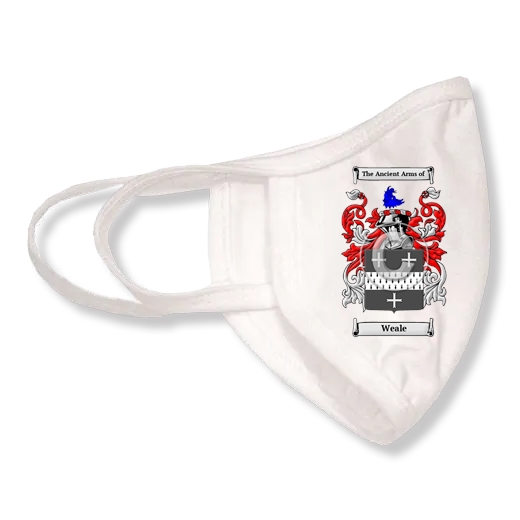 Weale Coat of Arms Face Mask
