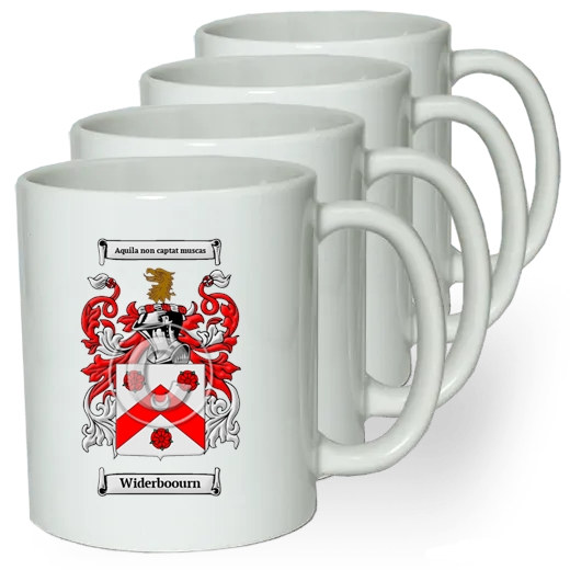 Widerboourn Coffee mugs (set of four)