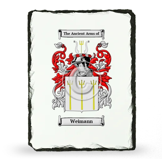 Weimann Coat of Arms Slate