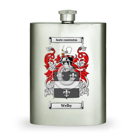 Welby Stainless Steel Hip Flask
