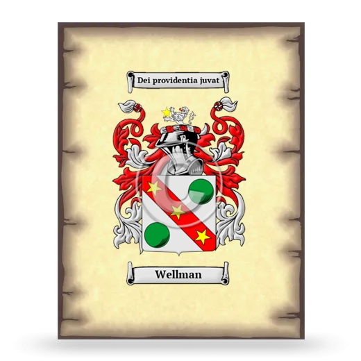 Wellman Coat of Arms Print