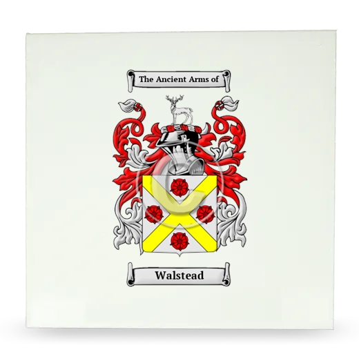 Walstead Large Ceramic Tile with Coat of Arms