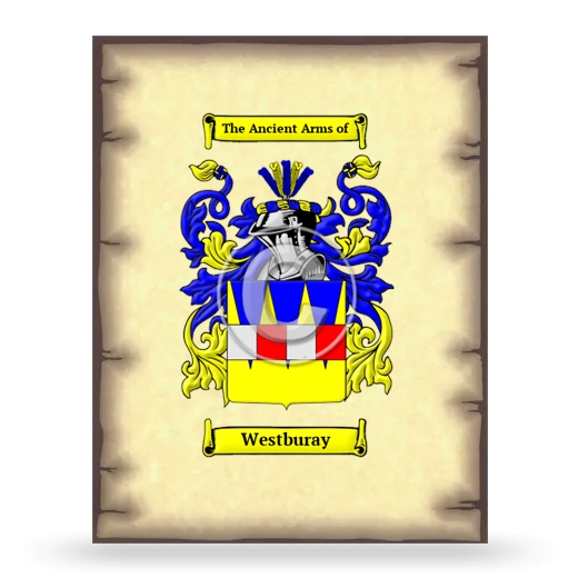 Westburay Coat of Arms Print