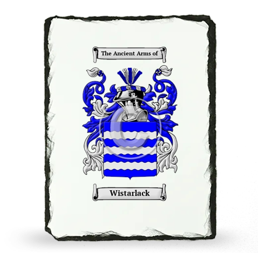 Wistarlack Coat of Arms Slate