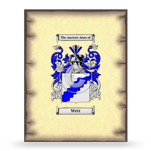 Wett Coat of Arms Print