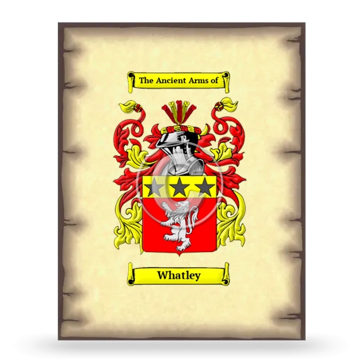 Whatley Coat of Arms Print