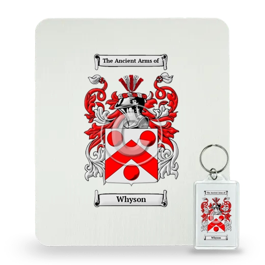 Whyson Mouse Pad and Keychain Combo Package