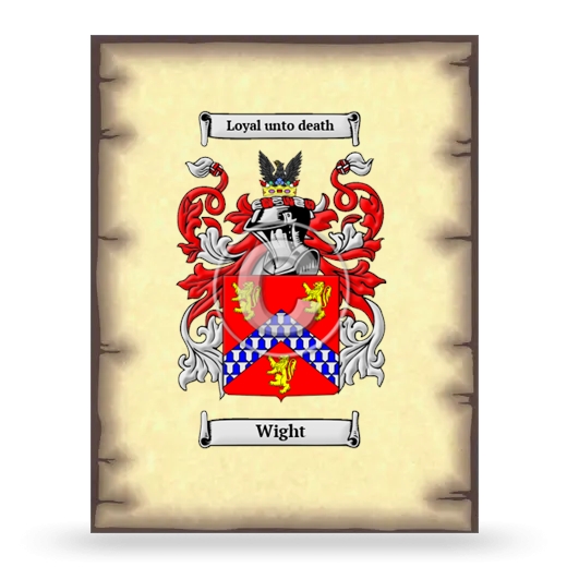 Wight Coat of Arms Print