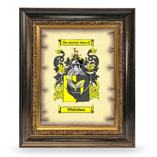 Whitehan Coat of Arms Framed - Heirloom