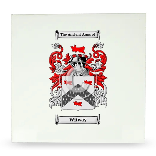 Witway Large Ceramic Tile with Coat of Arms