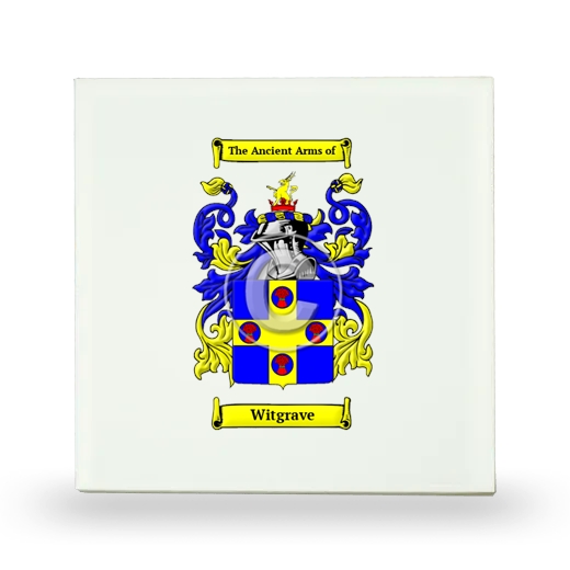 Witgrave Small Ceramic Tile with Coat of Arms