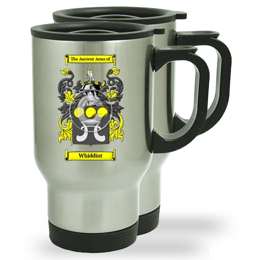 Whiddint Pair of Steel Travel Mugs