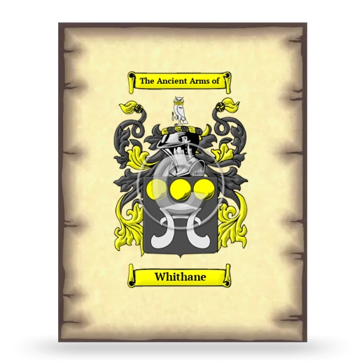 Whithane Coat of Arms Print