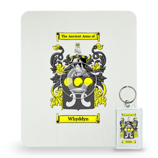 Whyddyn Mouse Pad and Keychain Combo Package