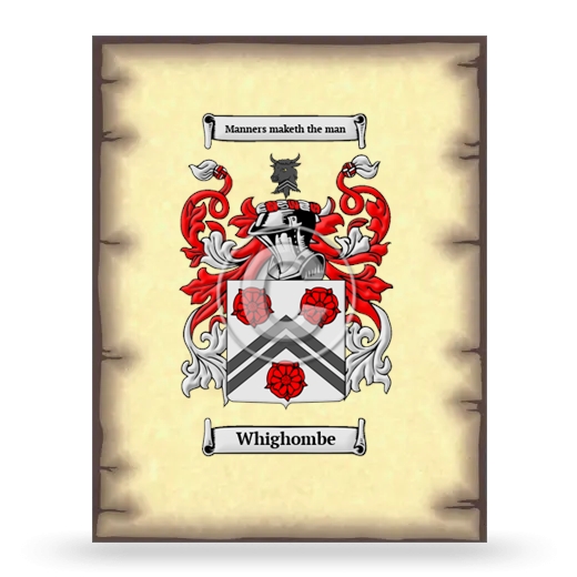 Whighombe Coat of Arms Print