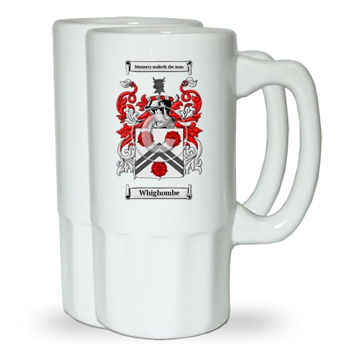 Whighombe Pair of Beer Steins