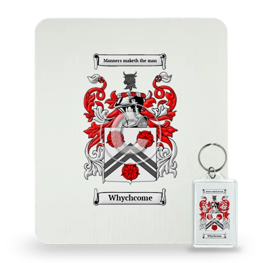 Whychcome Mouse Pad and Keychain Combo Package