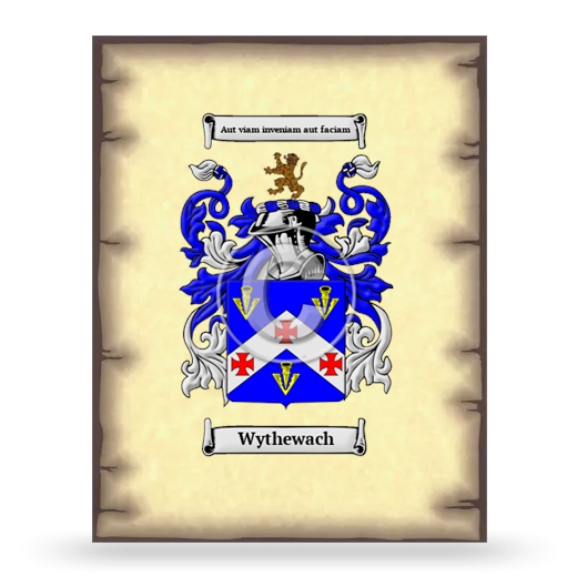 Wythewach Coat of Arms Print