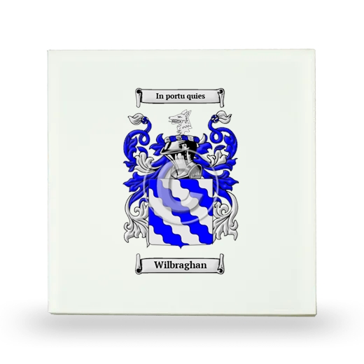 Wilbraghan Small Ceramic Tile with Coat of Arms