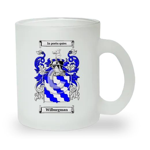 Wilburgman Frosted Glass Mug