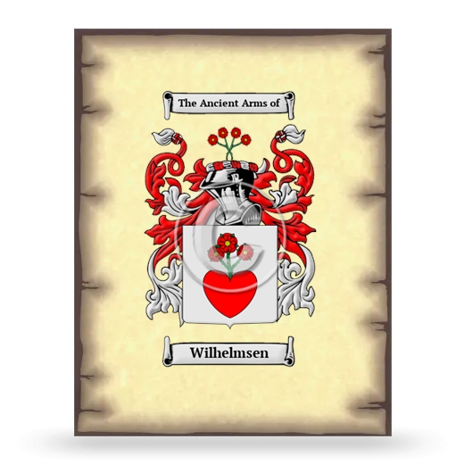Wilhelmsen Coat of Arms Print