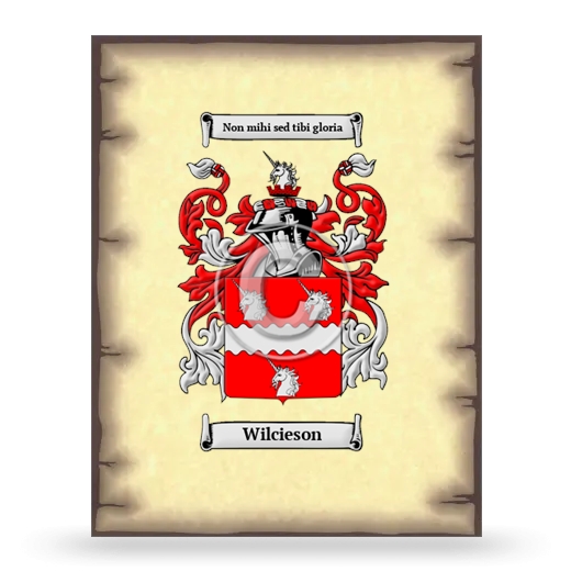 Wilcieson Coat of Arms Print