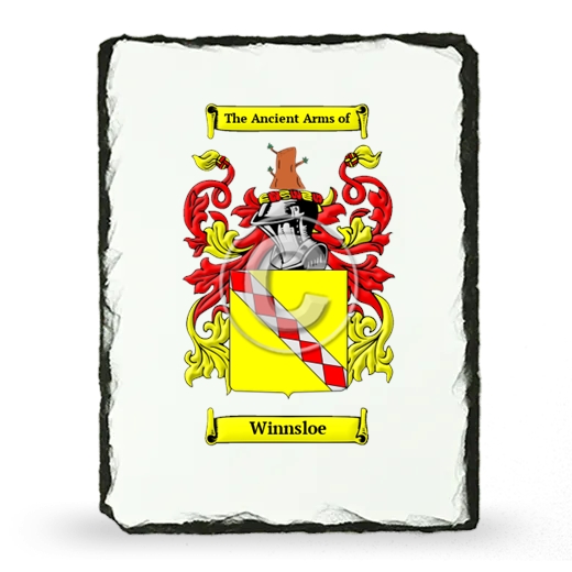 Winnsloe Coat of Arms Slate