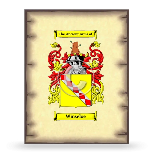 Winseloe Coat of Arms Print