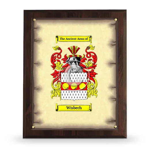 Wisbech Coat of Arms Plaque