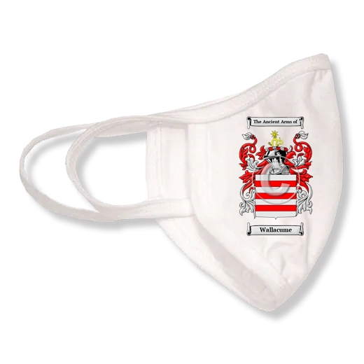 Wallacume Coat of Arms Face Mask