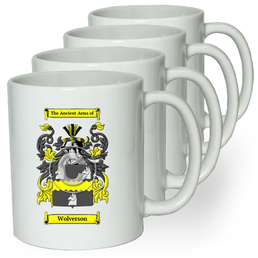 Wolverson Coffee mugs (set of four)