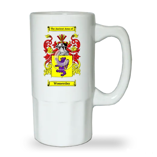 Womerslay Ceramic Beer Stein