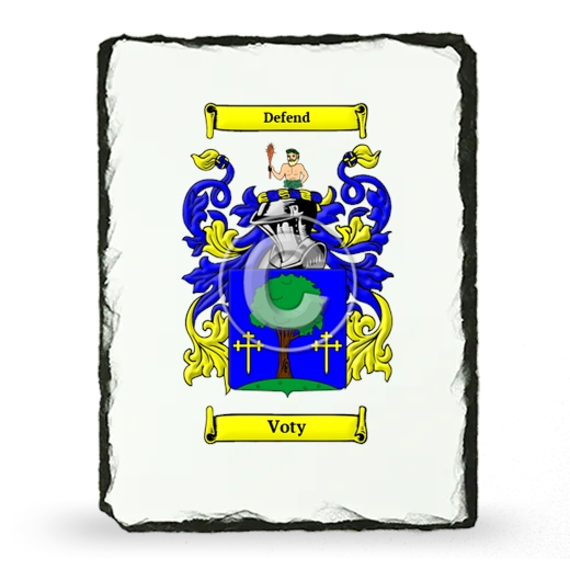 Voty Coat of Arms Slate