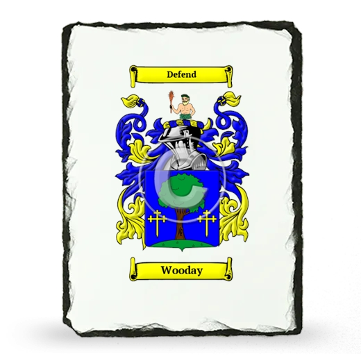 Wooday Coat of Arms Slate