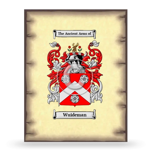 Wuideman Coat of Arms Print