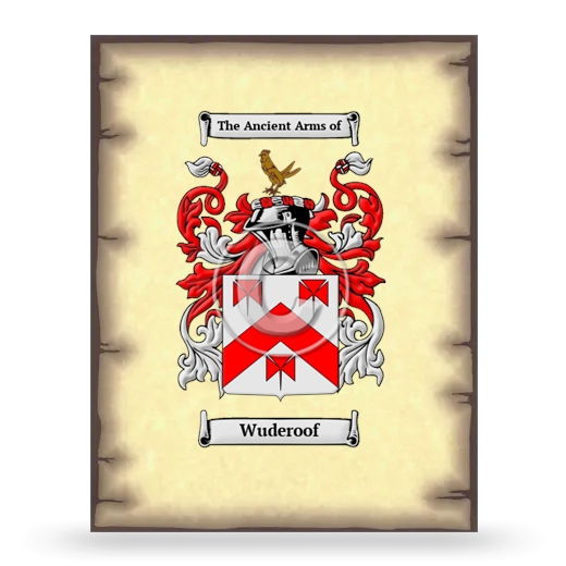 Wuderoof Coat of Arms Print