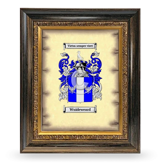 Wuideweard Coat of Arms Framed - Heirloom