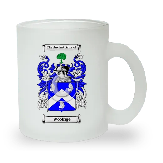 Woolrige Frosted Glass Mug