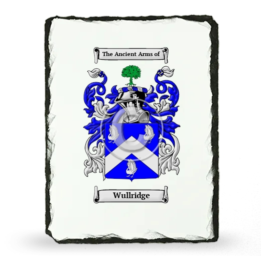 Wullridge Coat of Arms Slate