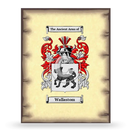 Wallastom Coat of Arms Print