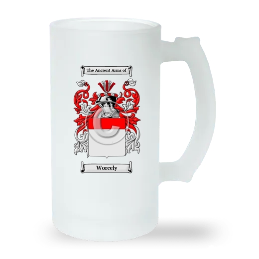 Worcely Frosted Beer Stein
